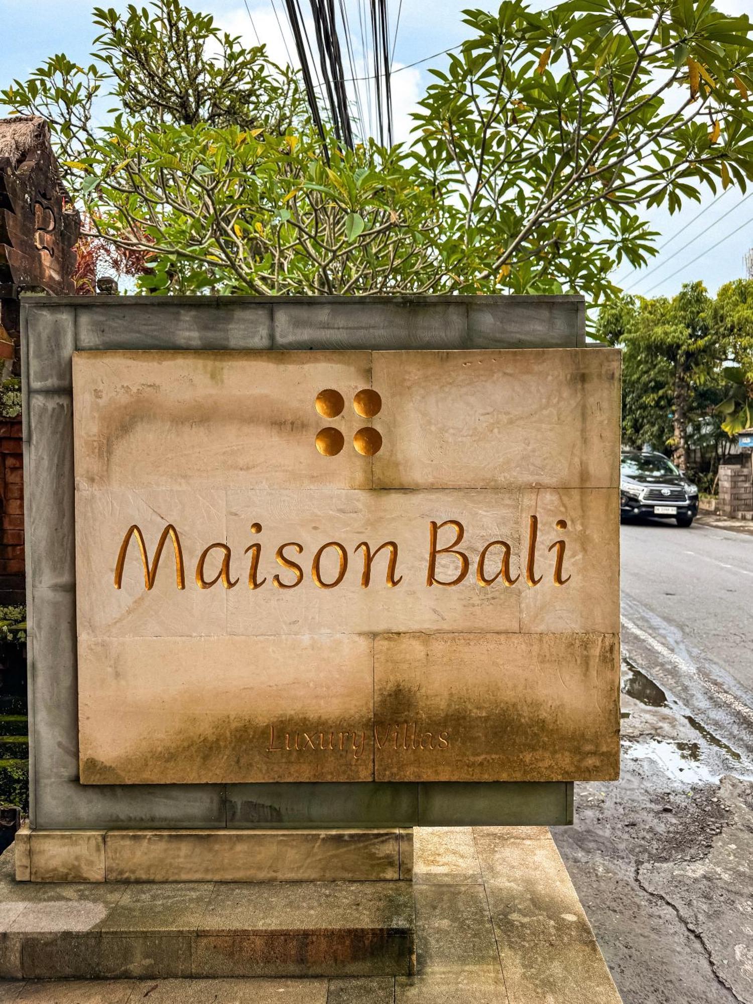 ウブド Bali Maison Bed & Breakfast エクステリア 写真